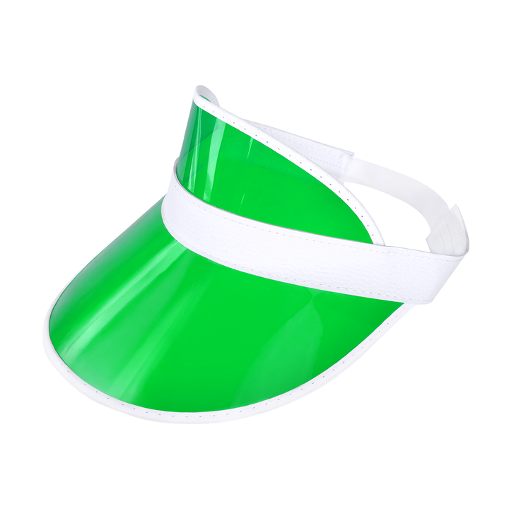 Daszek przeciwsłoneczny przezroczysty zielony