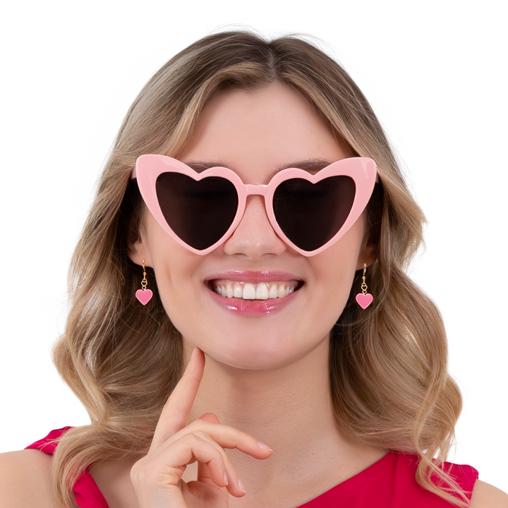 Okulary przeciwsłoneczne Serca koralowe