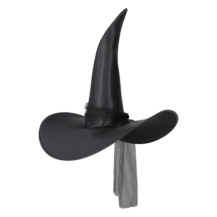 Kapelusz czarownicy Halloween czarny Ø 60 cm