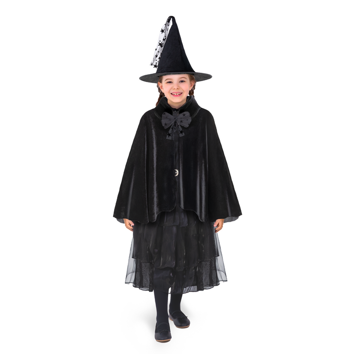 Strój Czarodziejki czarny