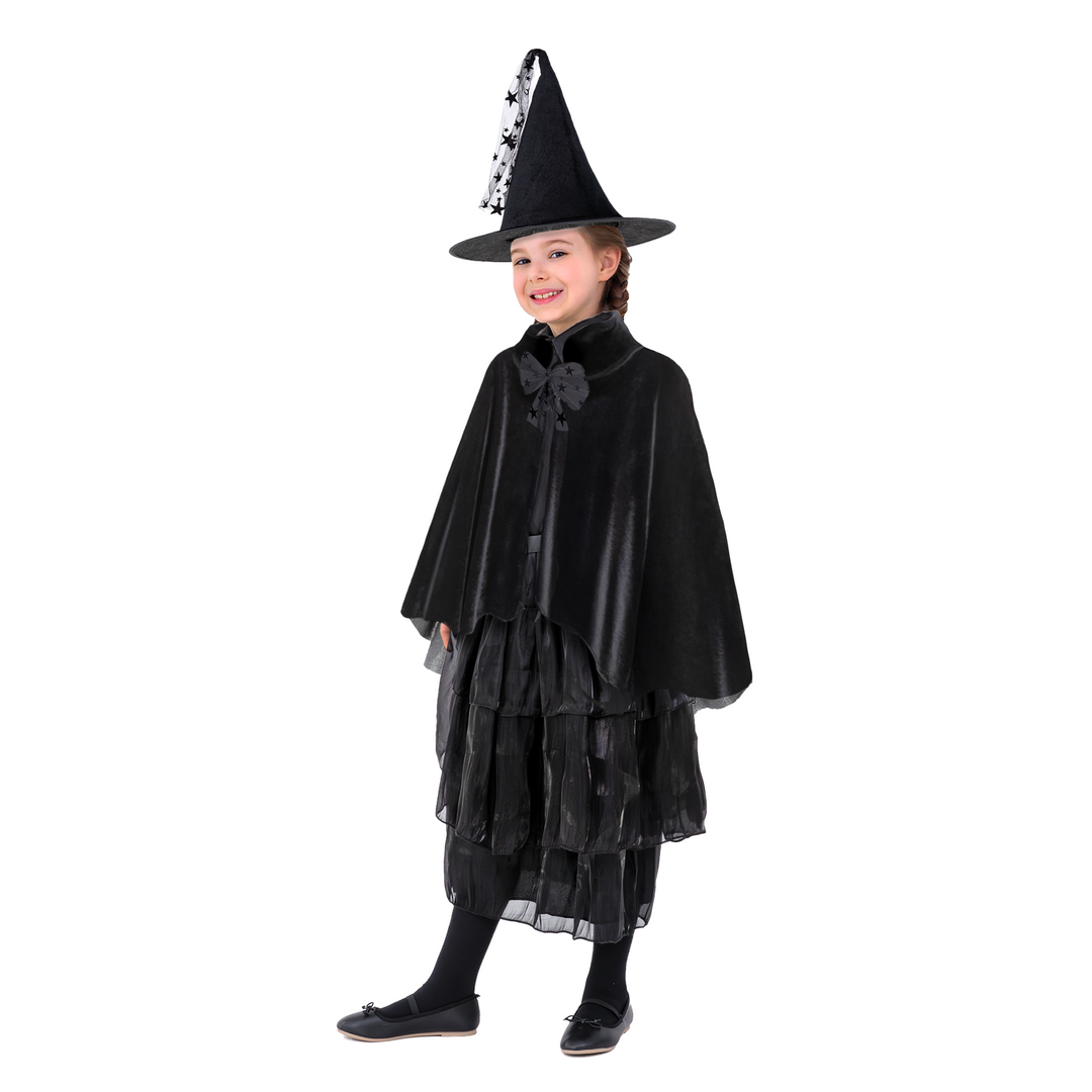 Strój Czarodziejki czarny