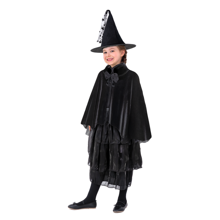 Strój Czarodziejki czarny