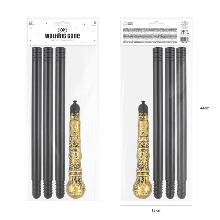 Laska z dekoracyjnym ornamentem 4,5x116cm