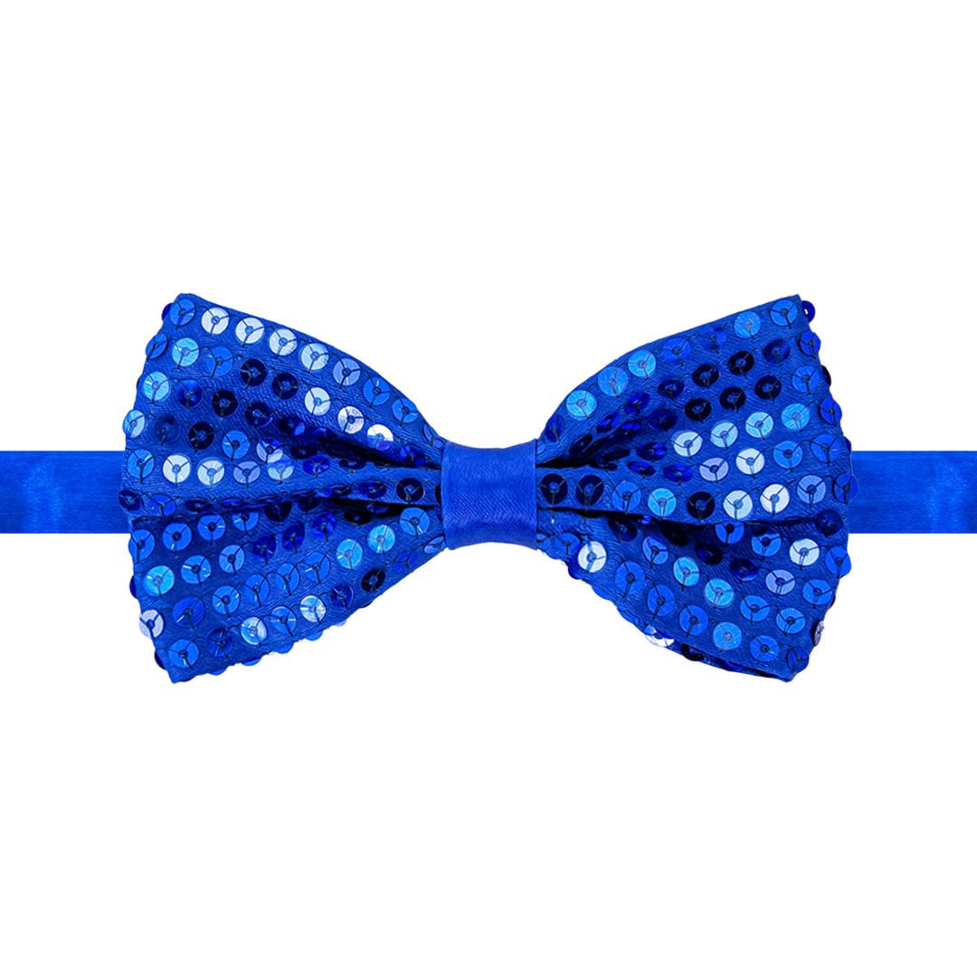 Mucha cekinowa kobaltowa