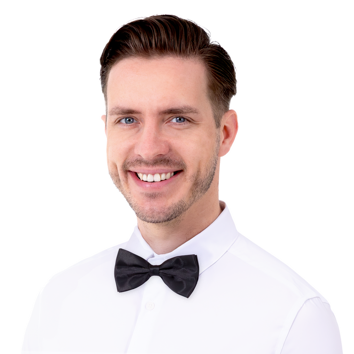 Mucha satynowa czarna