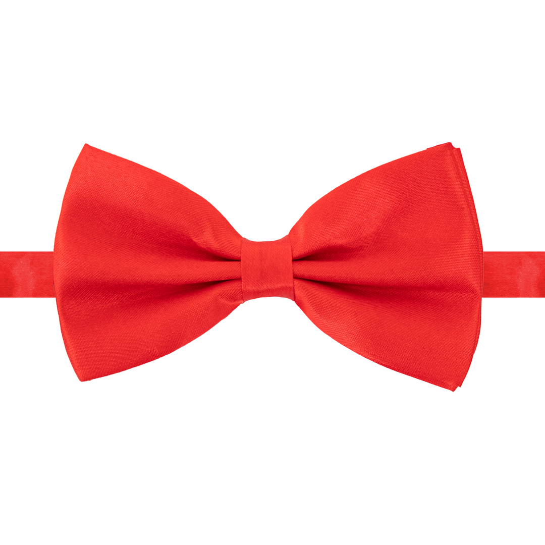 Mucha satynowa czerwona