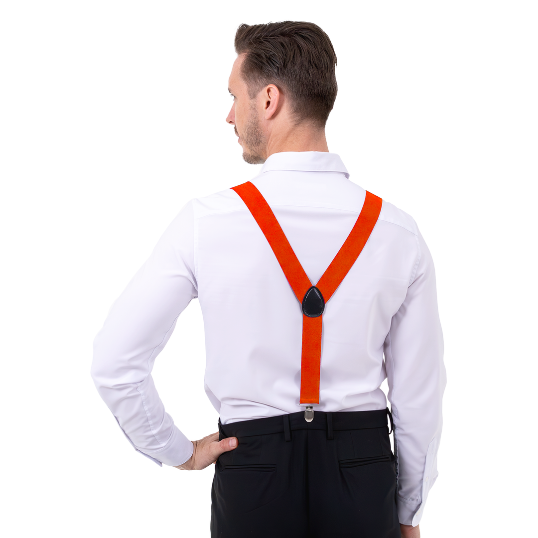 Szelki do spodni czerwone