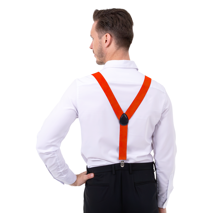 Szelki do spodni czerwone