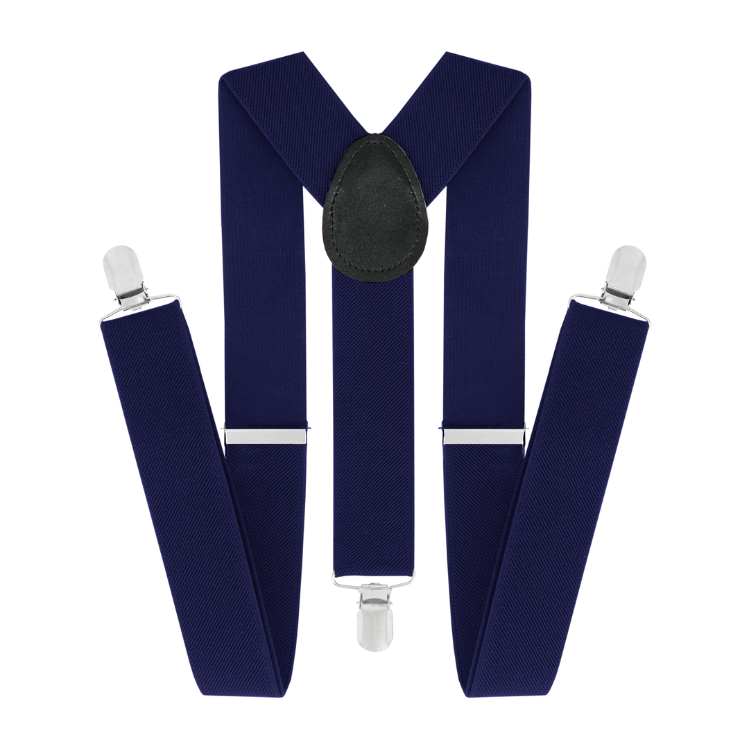 Szelki do spodni granatowe