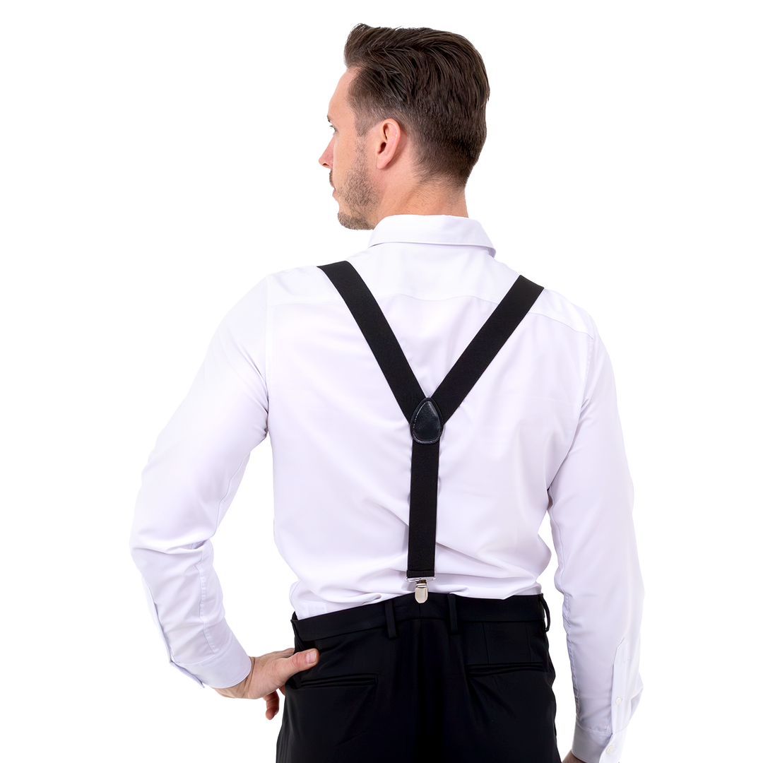 Szelki do spodni czarne