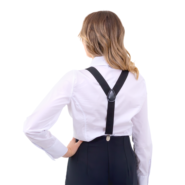 Szelki do spodni czarne