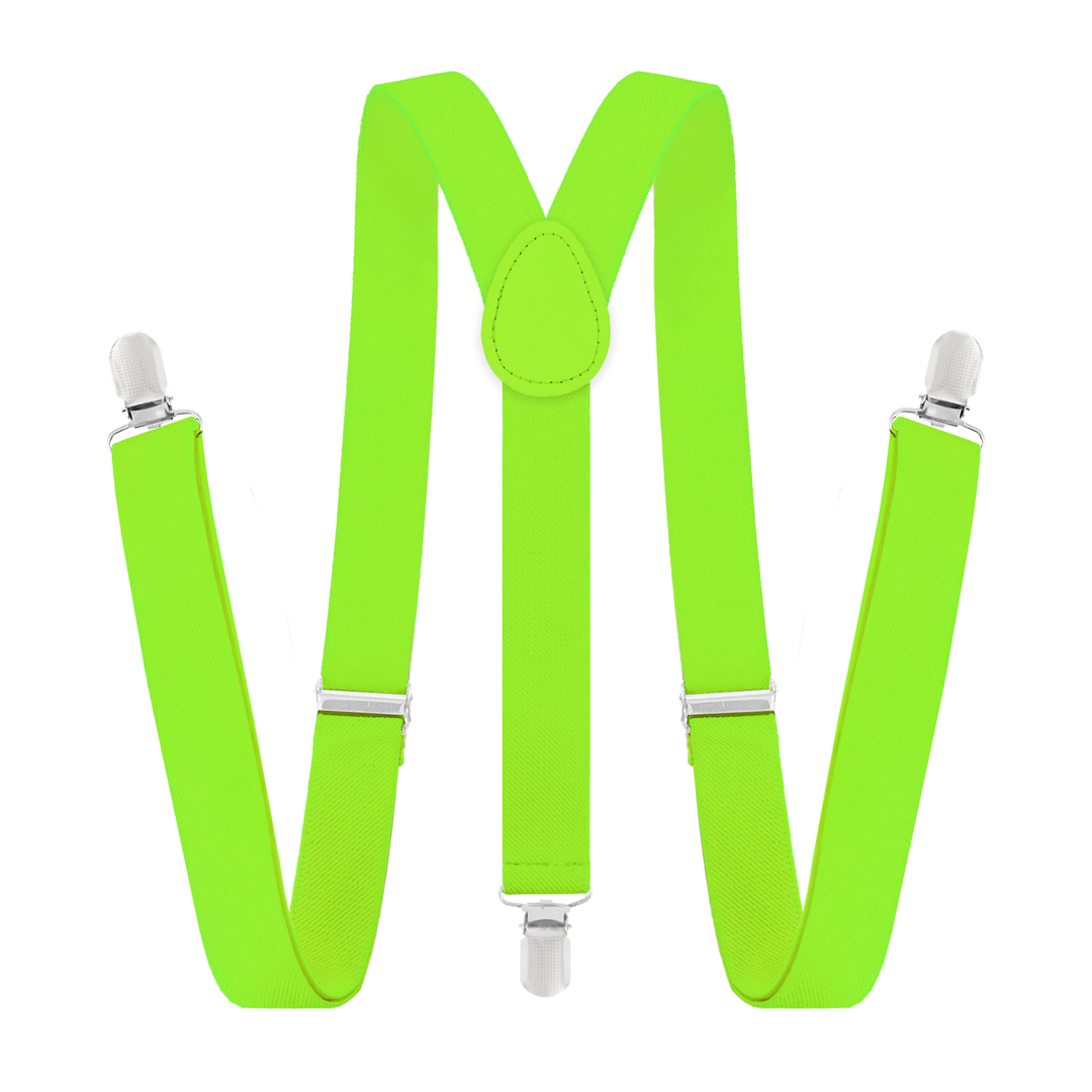 Szelki do spodni neonowe zielone
