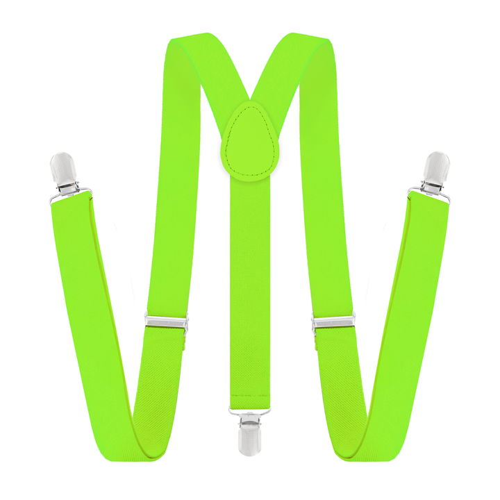 Szelki do spodni neonowe zielone