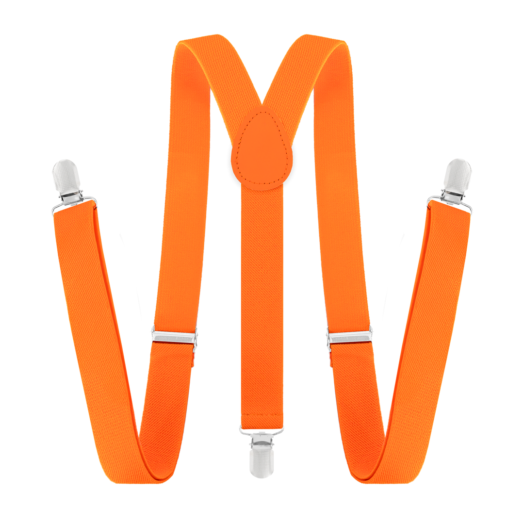 Szelki do spodni neonowe pomarańczowe