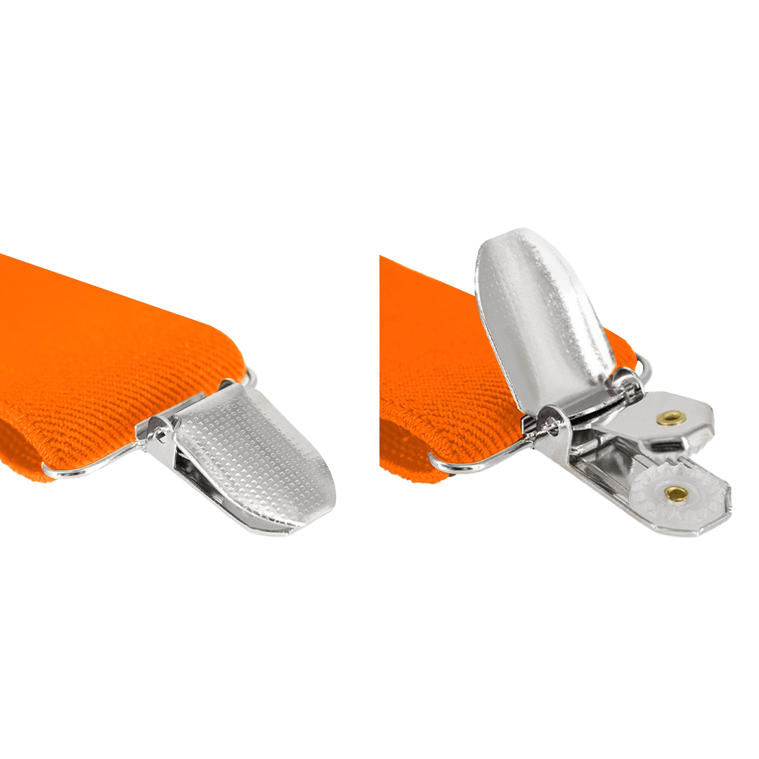 Szelki do spodni neonowe pomarańczowe