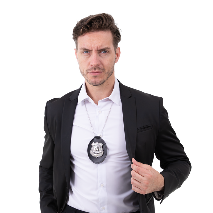 Naszyjnik odznaka policyjna