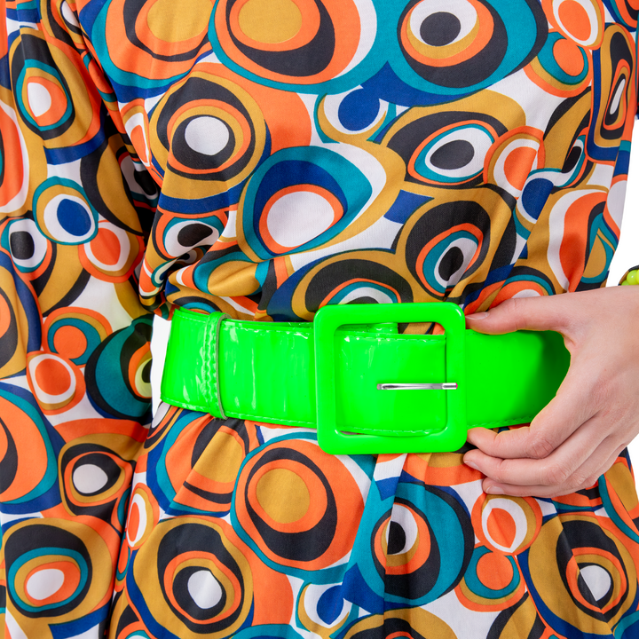 Pasek neonowy zielony 5,5 cm