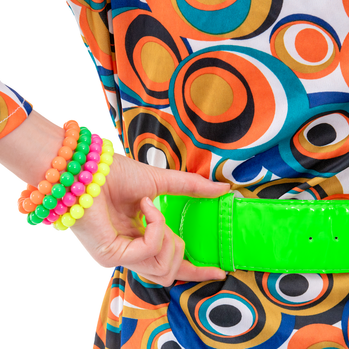 Pasek neonowy zielony 5,5 cm