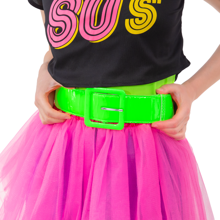 Pasek neonowy zielony 5,5 cm