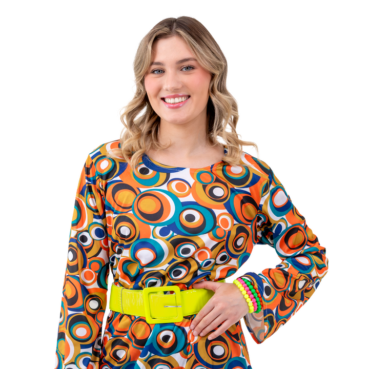 Pasek neonowy żółty 5,5 cm