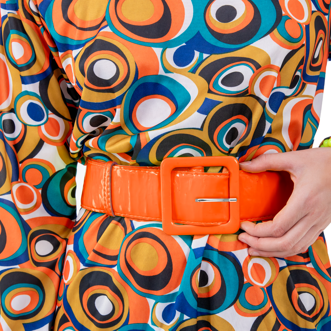 Pasek neonowy pomarańczowy 5,5 cm