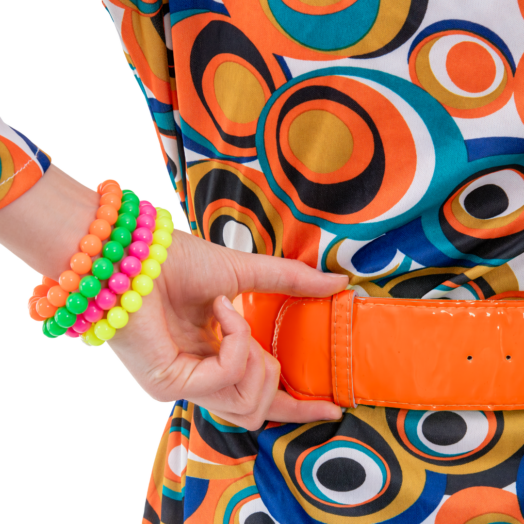 Pasek neonowy pomarańczowy 5,5 cm