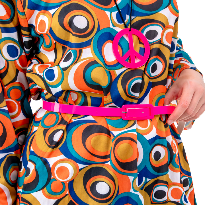 Pasek neonowy różowy 1,5 cm