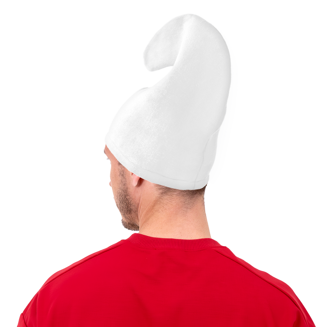 Czapka Krasnala biała