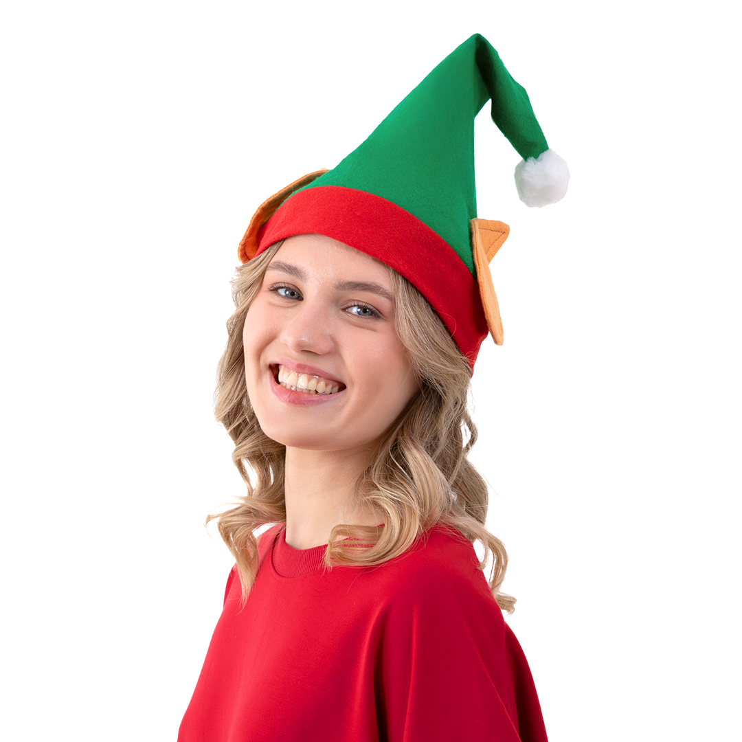 Czapka Elf zielona
