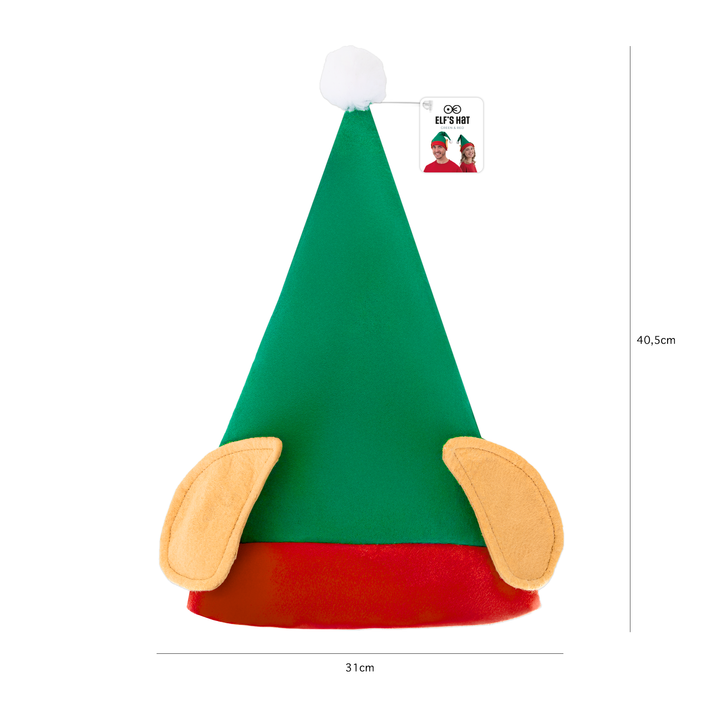 Czapka Elf zielona