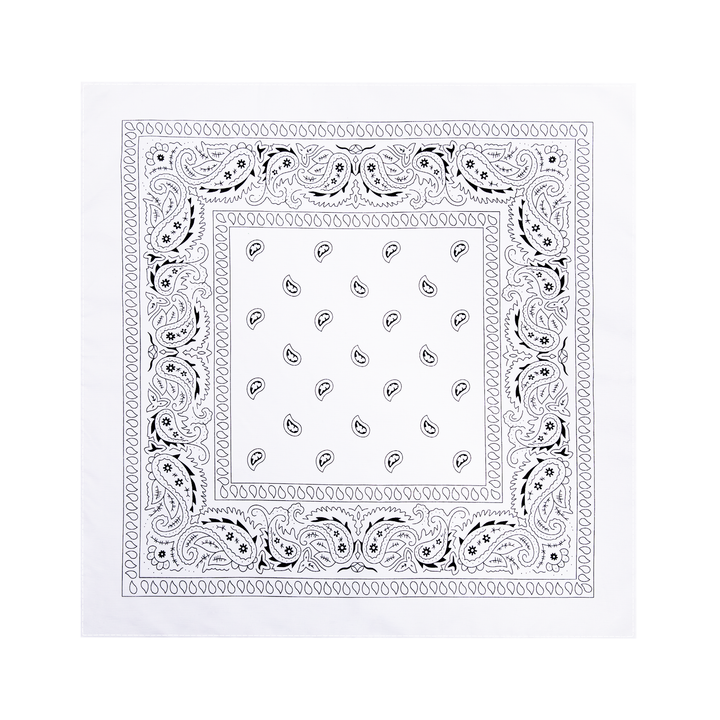 Chustka bandana biała