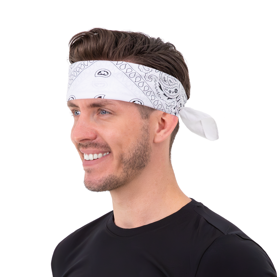 Chustka bandana biała