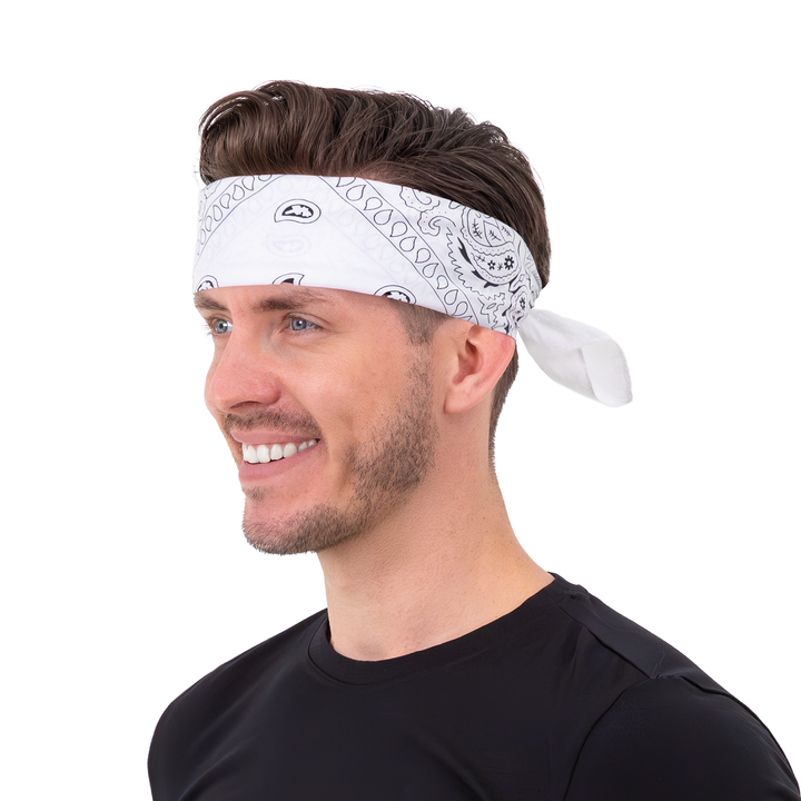 Chustka bandana biała