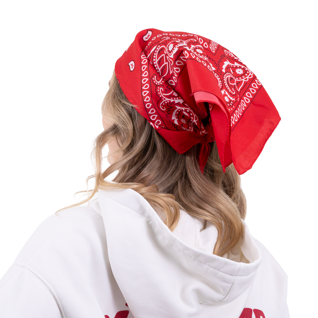 Chustka bandana czerwona