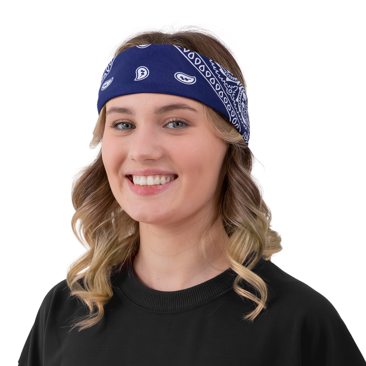 Chustka bandana granatowa