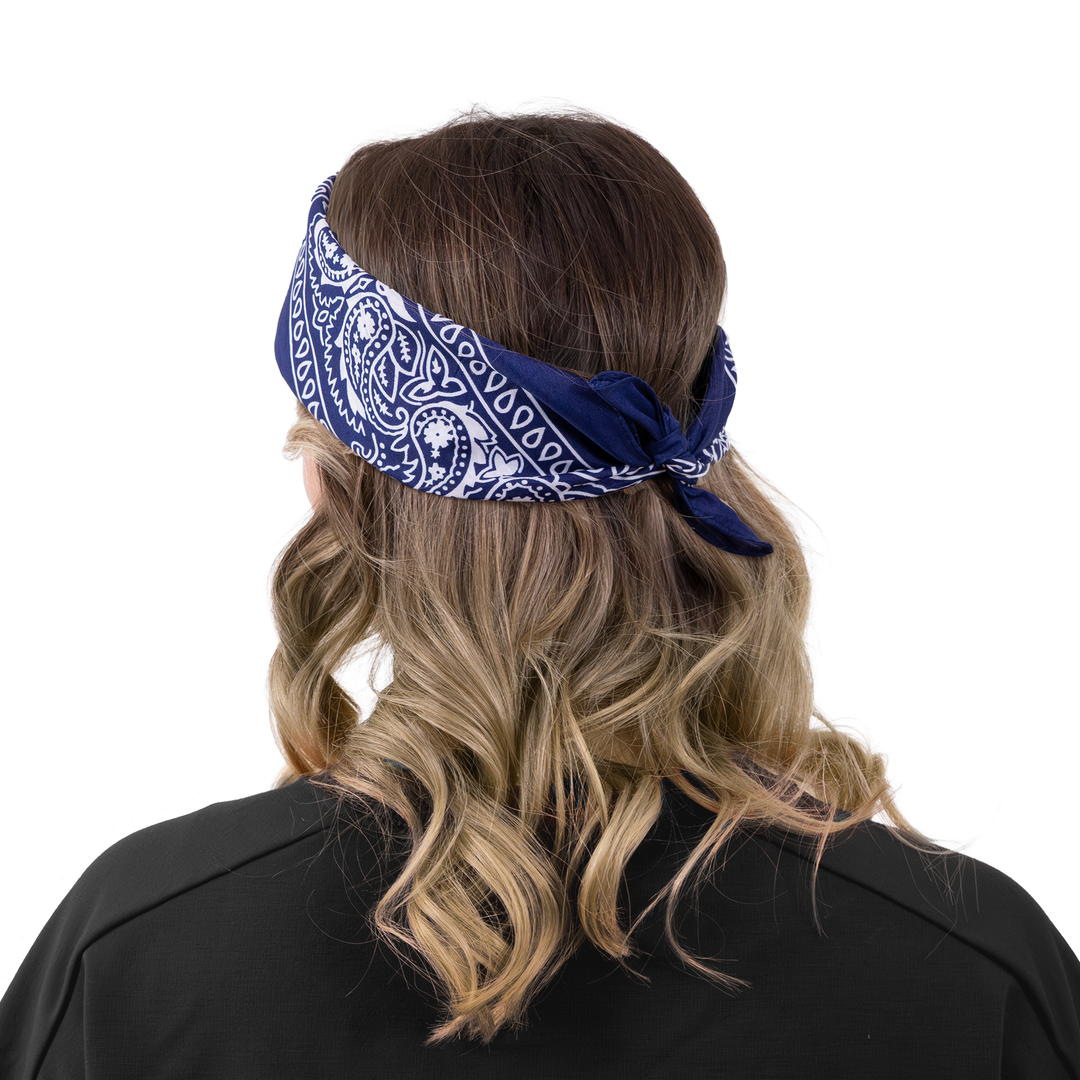 Chustka bandana granatowa