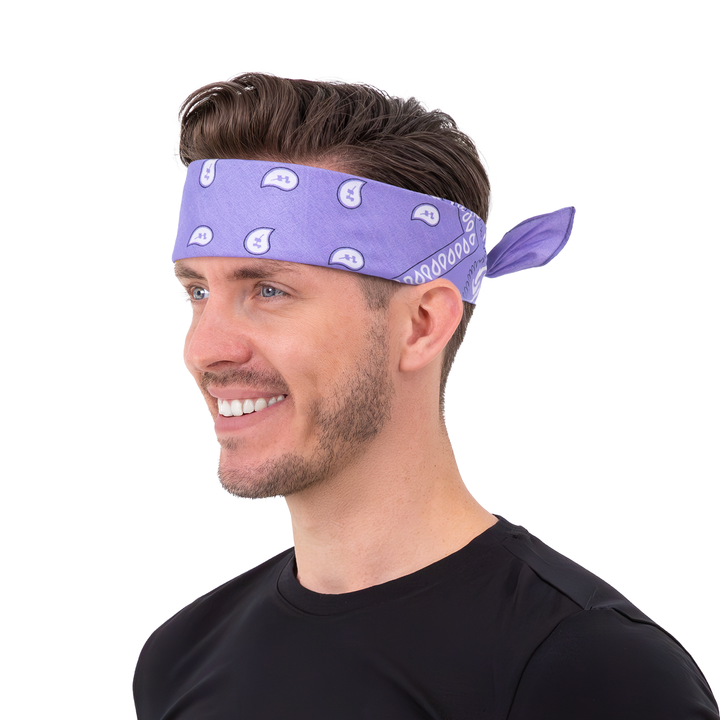 Chustka bandana fioletowa