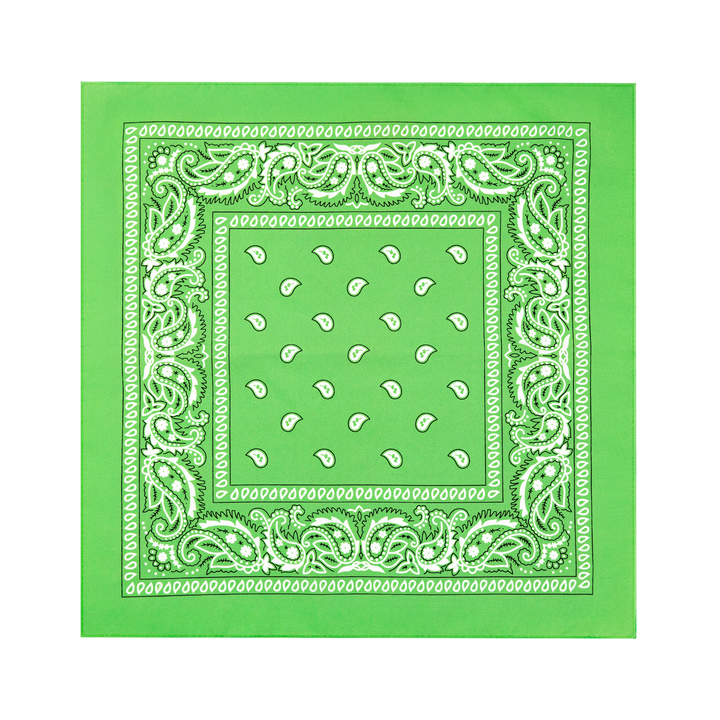 Chustka bandana zielona