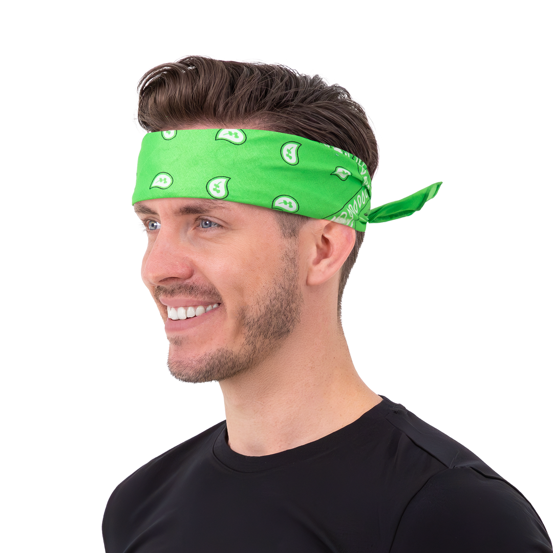 Chustka bandana zielona