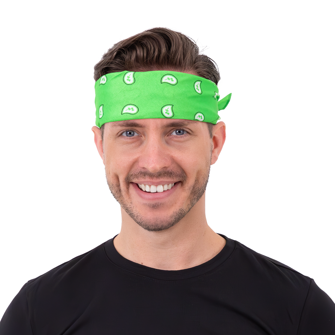 Chustka bandana zielona