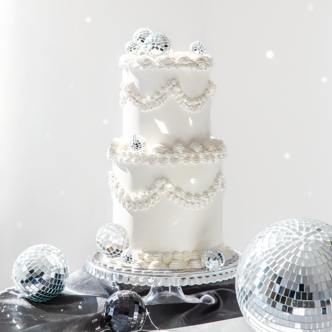 Toppery Kula Silver Disco 8 szt. zestaw