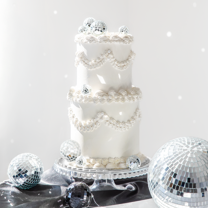 Toppery Kula Silver Disco 8 szt. zestaw