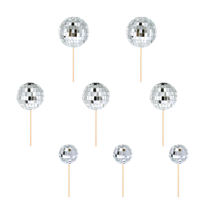 Toppery Kula Silver Disco 8 szt. zestaw