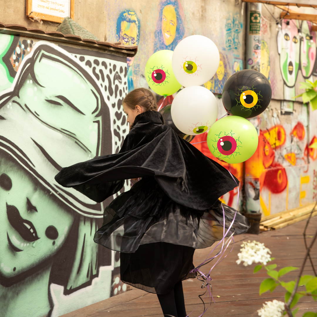 Balony Halloween Oczy 12cali 6 szt. zestaw