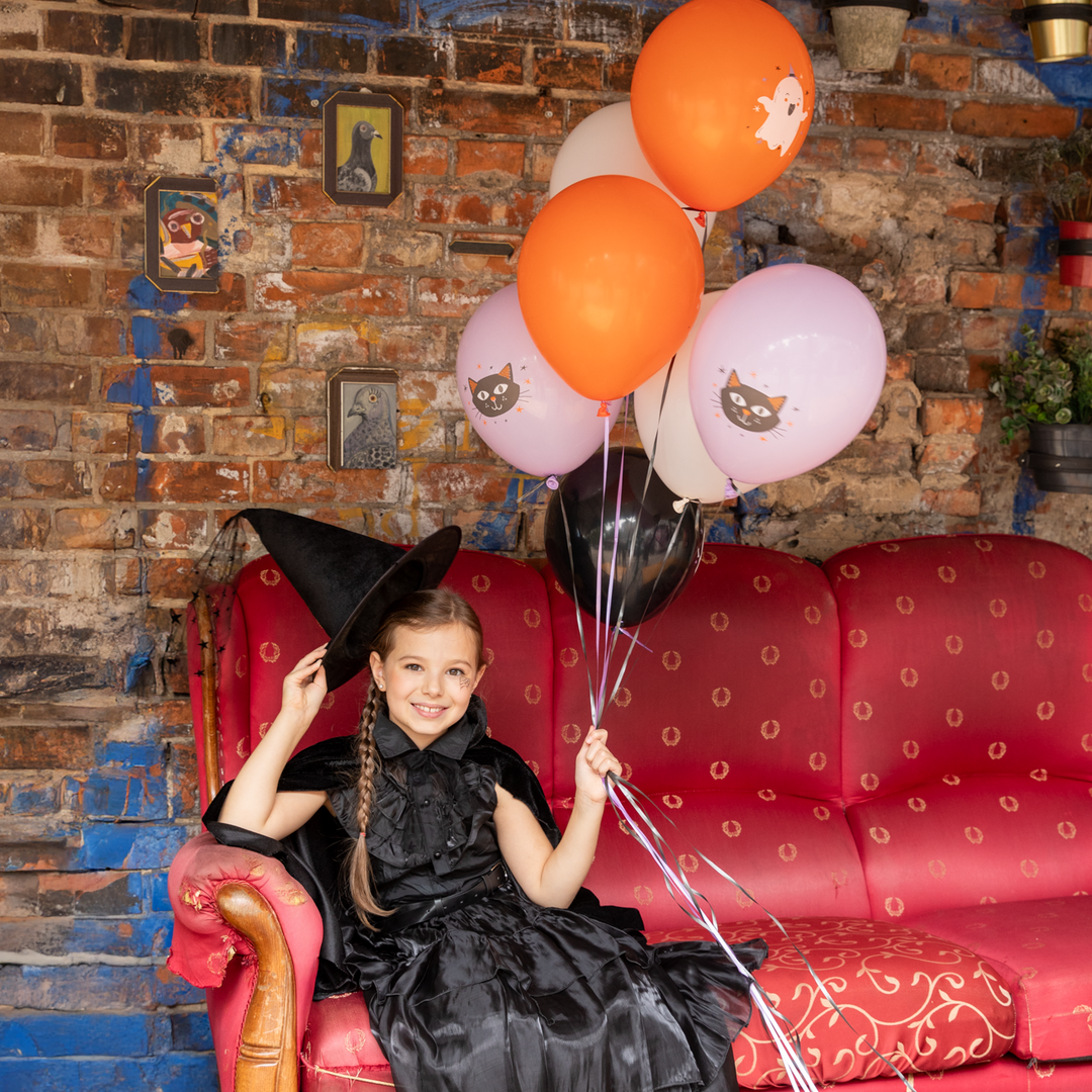 Balony Halloween 12cali 8 szt. zestaw