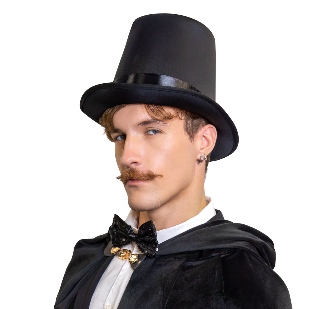 Kapelusz Cylinder czarny 20 cm