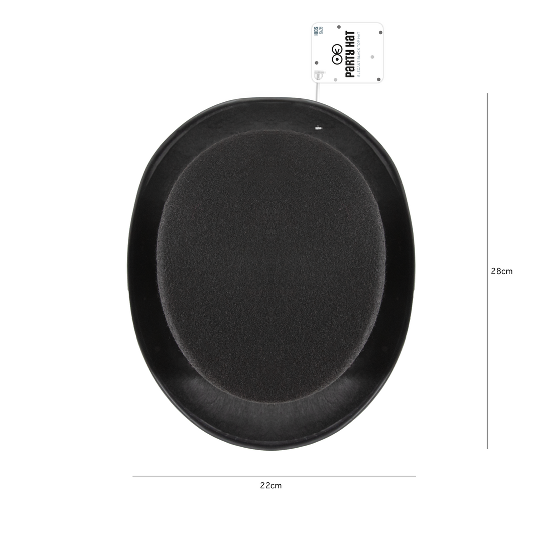 Kapelusz dziecięcy Cylinder czarny