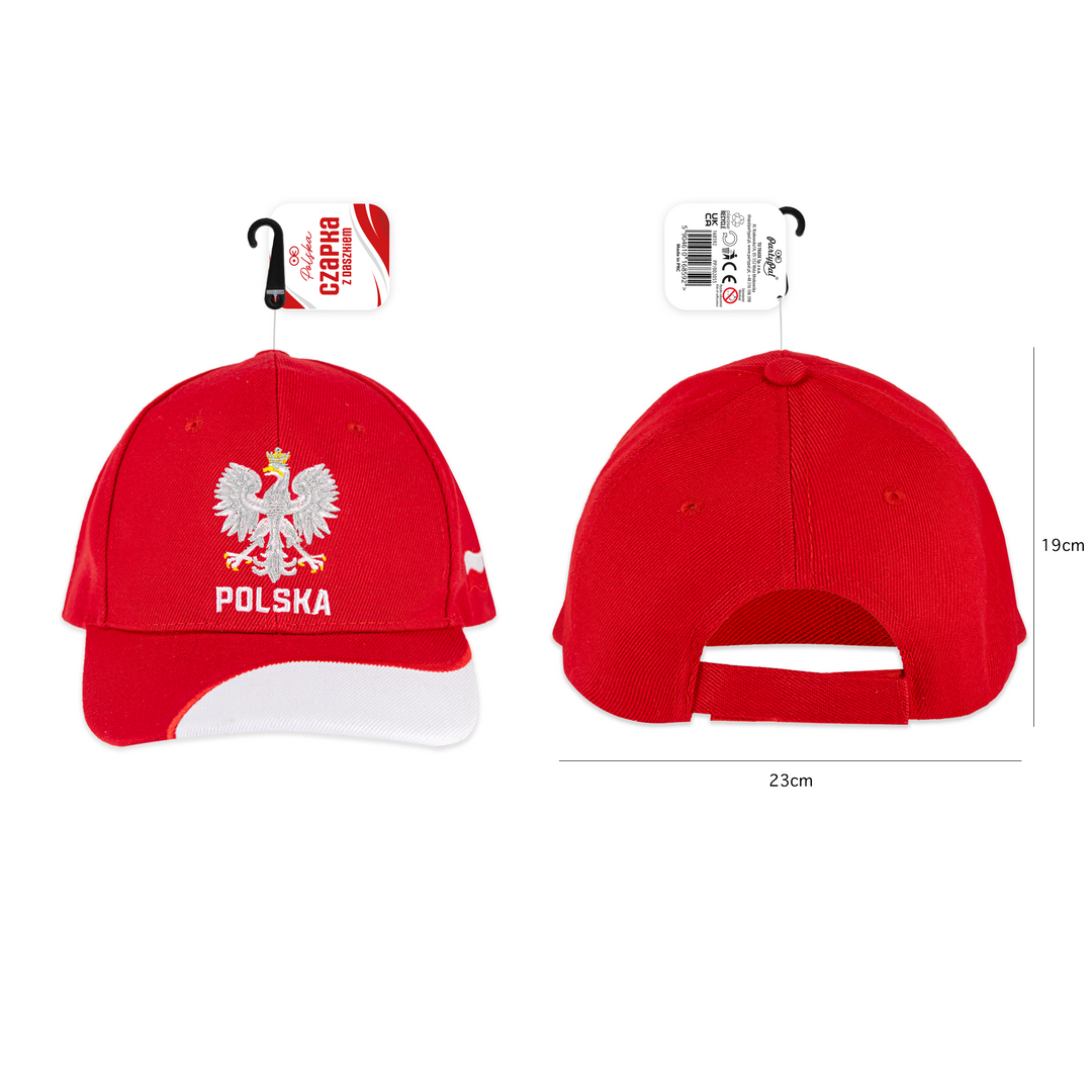 Czapka z daszkiem Polska