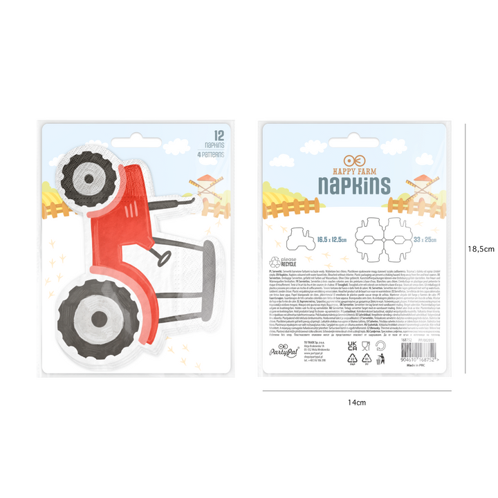 Serwetki Farma 12szt.