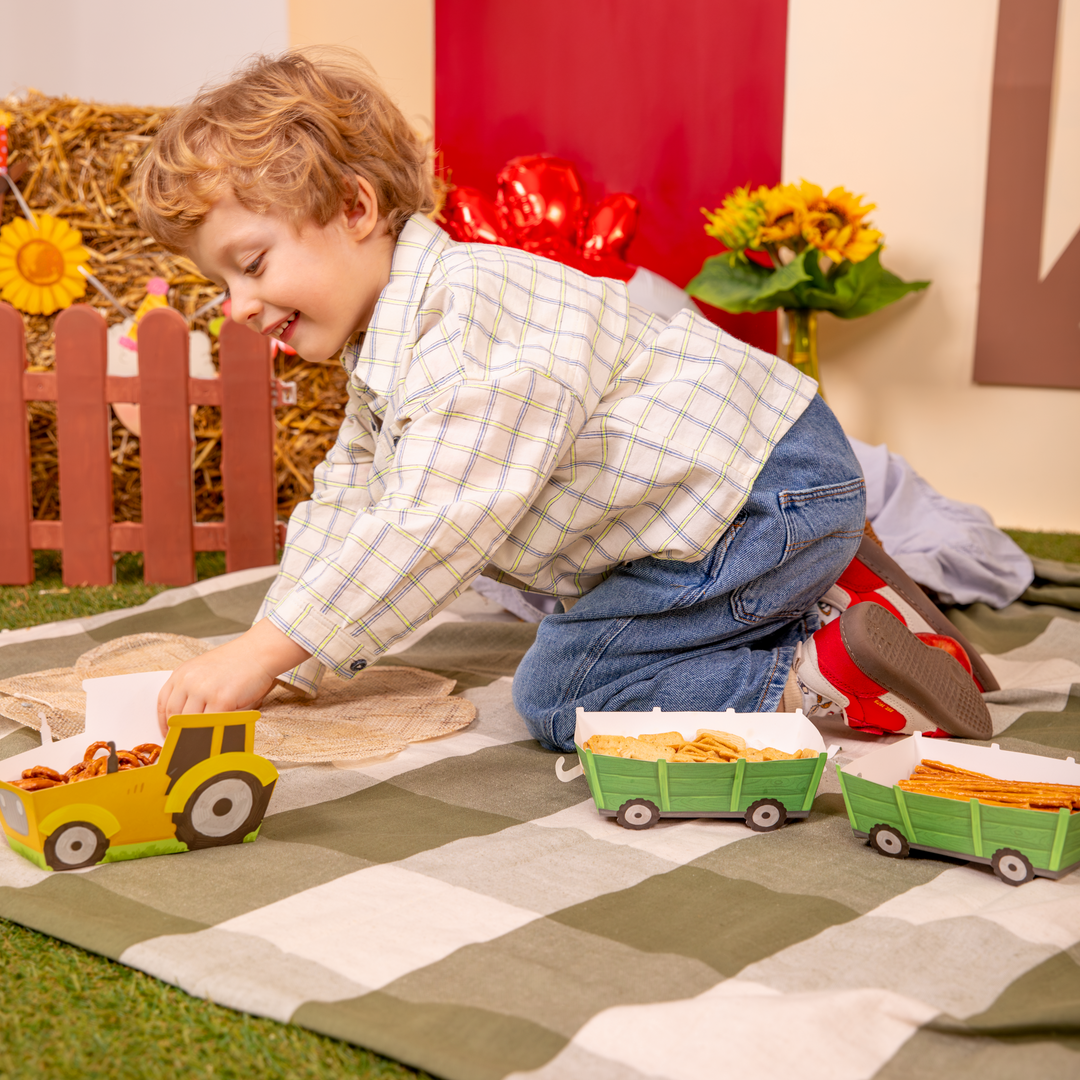 Pudełko na chipsy Farma 3 szt.